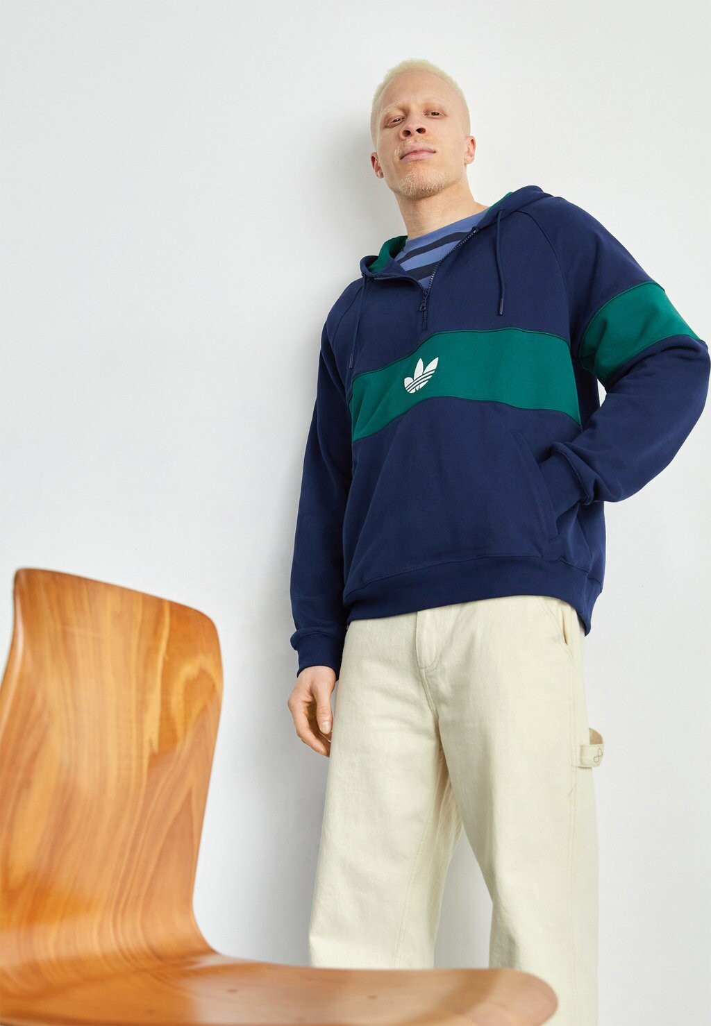 

Толстовка adidas Originals HACK HOOD, цвет night indigo