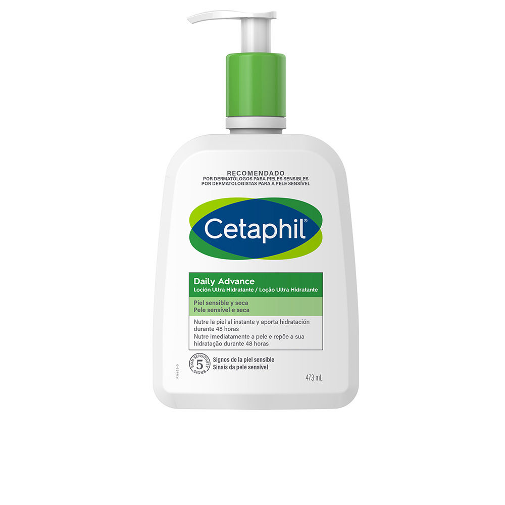 Увлажняющий крем для тела Daily advance loción ultra hidratante Cetaphil, 473 мл увлажняющий лосьон для сухой и чувствительной кожи 460мл cetaphil