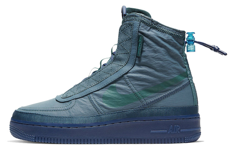 

Кроссовки Nike Wmns Air Force 1 High Shell, бирюзовые