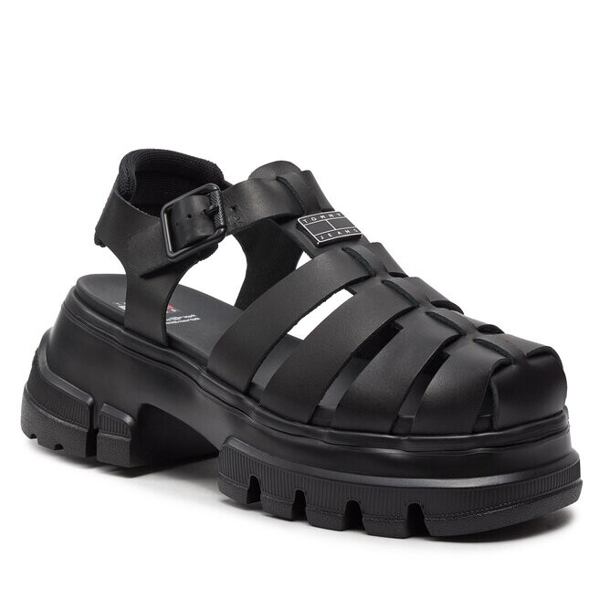 

Сандалии Tommy Jeans Tjw Fisherman Sandal EN0EN02542 Black BDS, черный