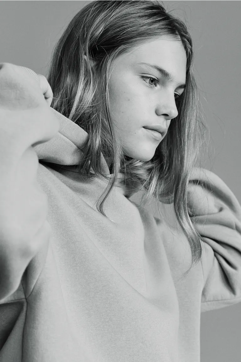 

Толстовка с капюшоном H&M, бежевый