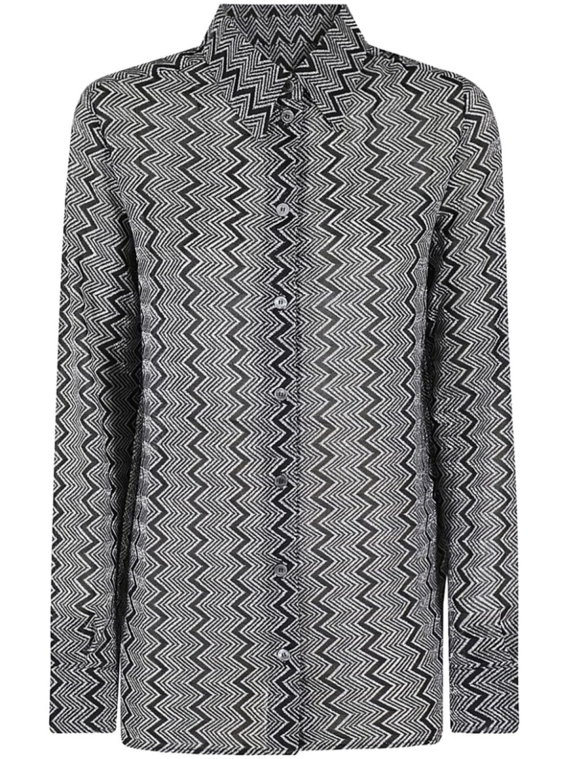 

Рубашка с фирменным принтом Missoni, серый