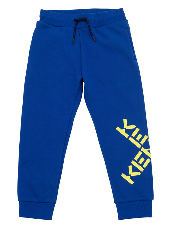 

Спортивные брюки стандартного кроя Kenzo Kids, синий