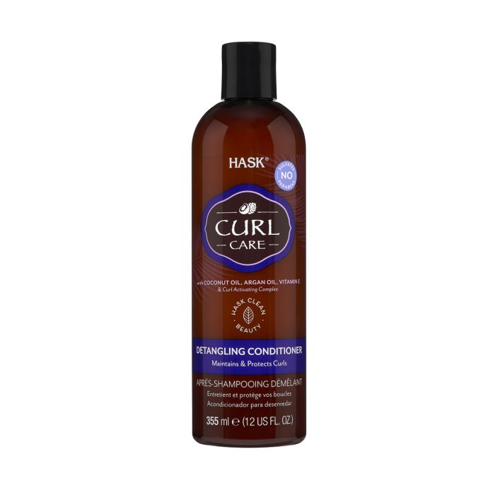 Кондиционер для волос Curl Acondicionador Rizos Hask, 355 ml curl care желе для формирования локонов 175 мл hask