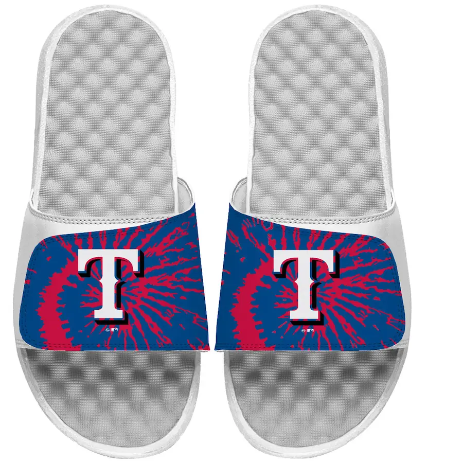 

Шлепанцы ISlide Texas Rangers, белый