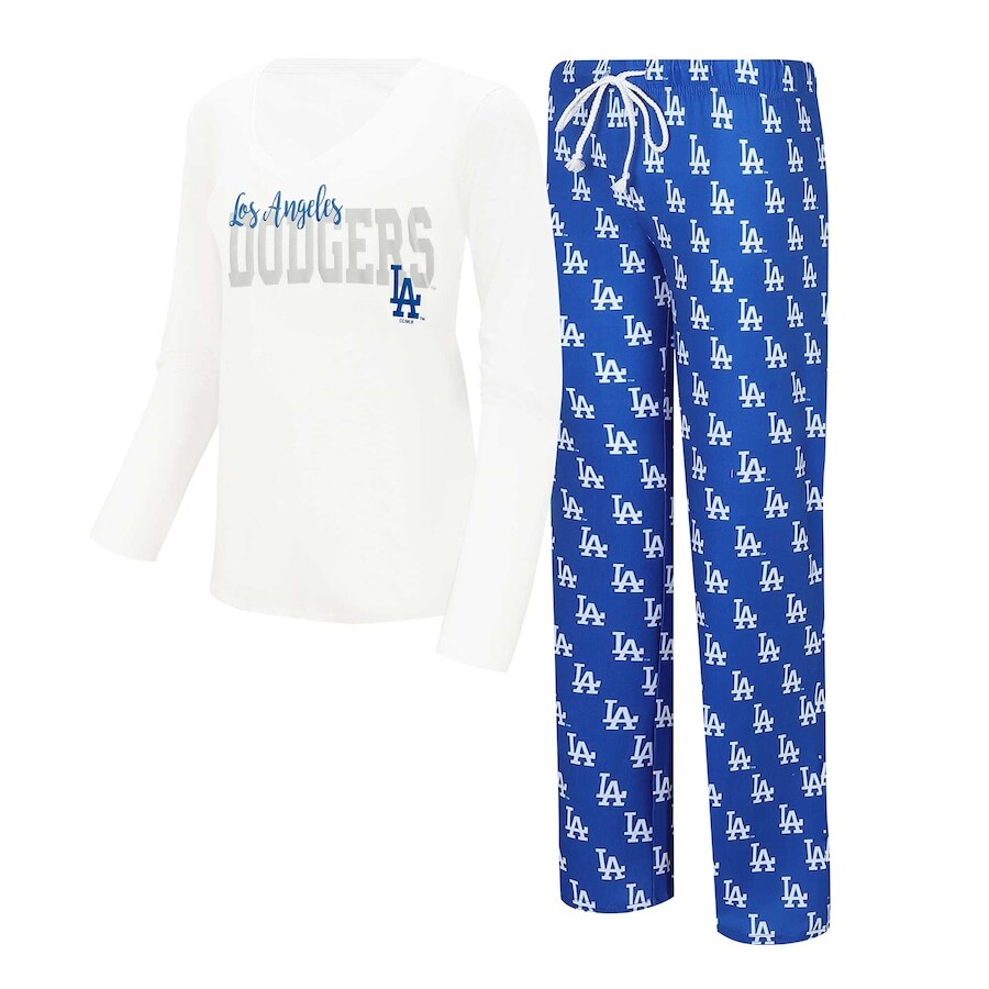 

Пижамный комплект Concepts Sport Los Angeles Dodgers, белый