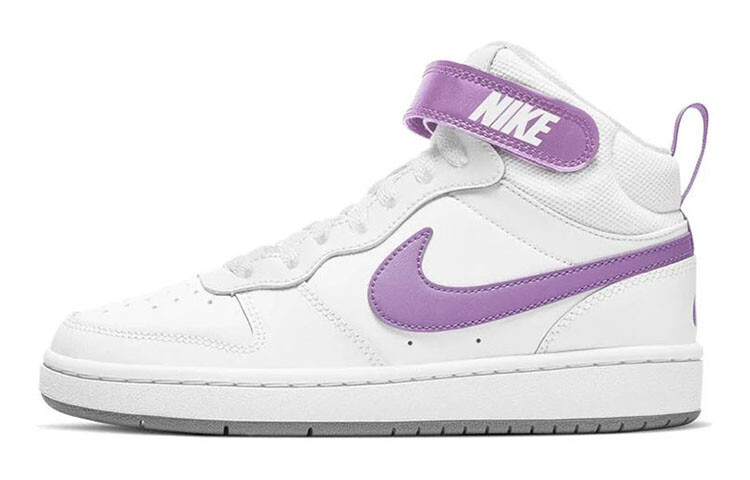 

Nike Court Borough Mid 2 (GS) Белый/Фиолетовый