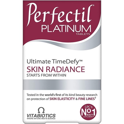 Таблетки Vitabiotics Perfectil Platinum, 60 шт. таблетки vitabiotics menopace isoflavones 30 шт