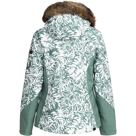 Снежная куртка Jet Ski Premium женская Roxy, цвет Dark Forest Wild