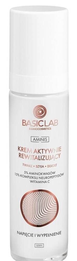 

Дневной крем для лица BasicLab Aminis 5% Aminokwasy, 15% Neuropeptydy, 50 мл