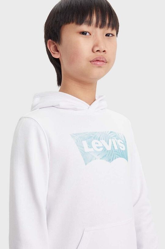 

Levi's Детская толстовка LVB PALM BATWING FILL HOODIE, белый