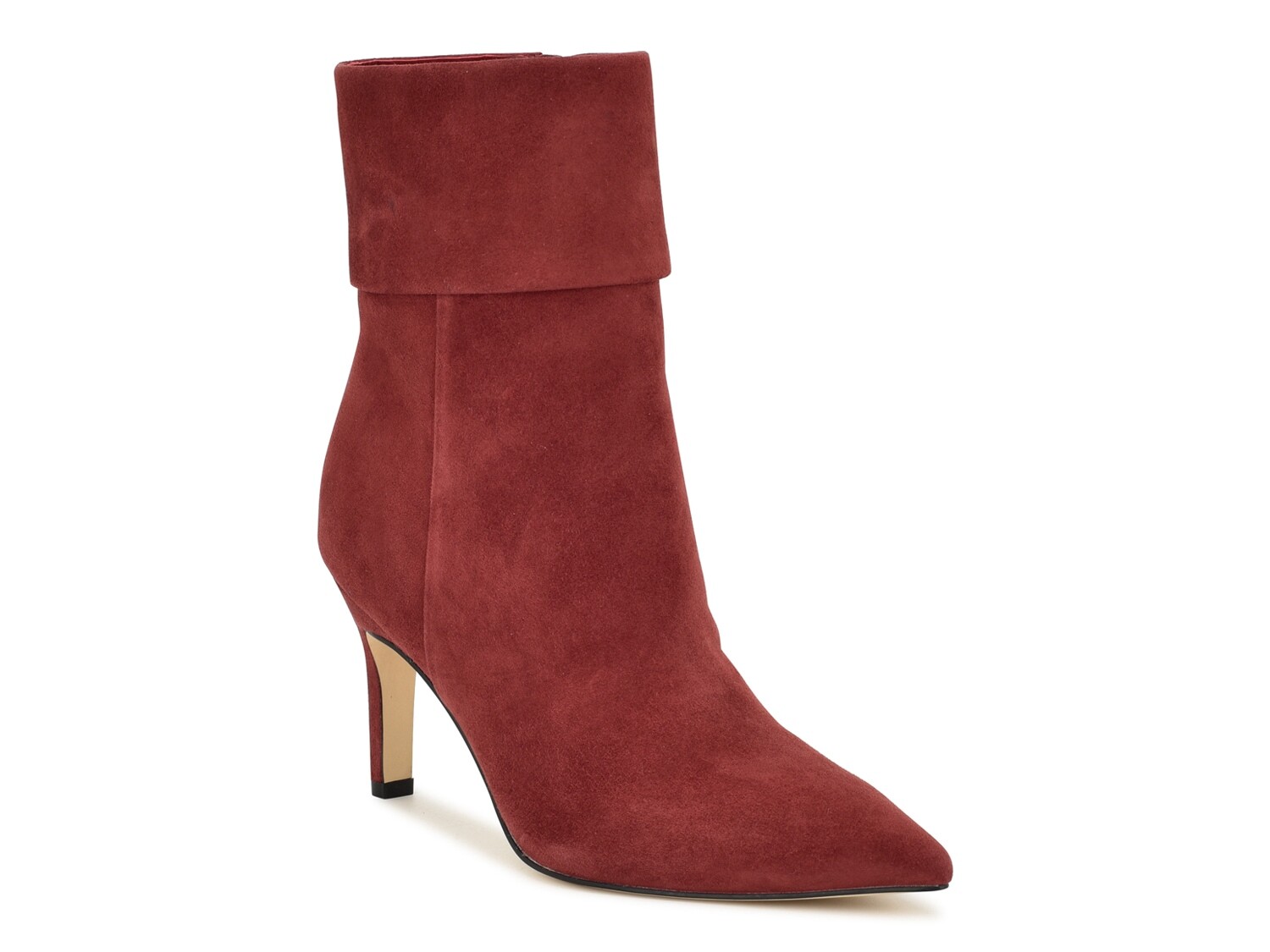 

Ботинки Nine West Gemms, темно-красная замша