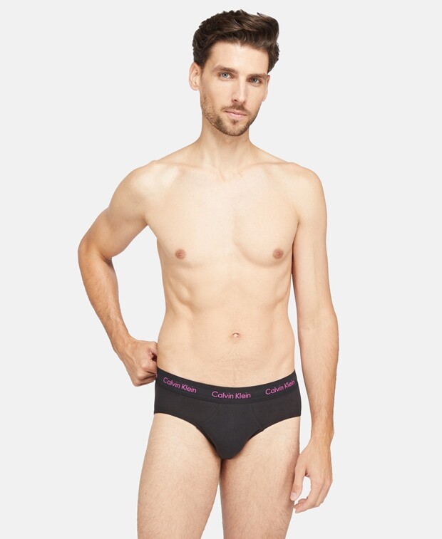 

Трусы, упаковка 3 шт. Calvin Klein, розовый