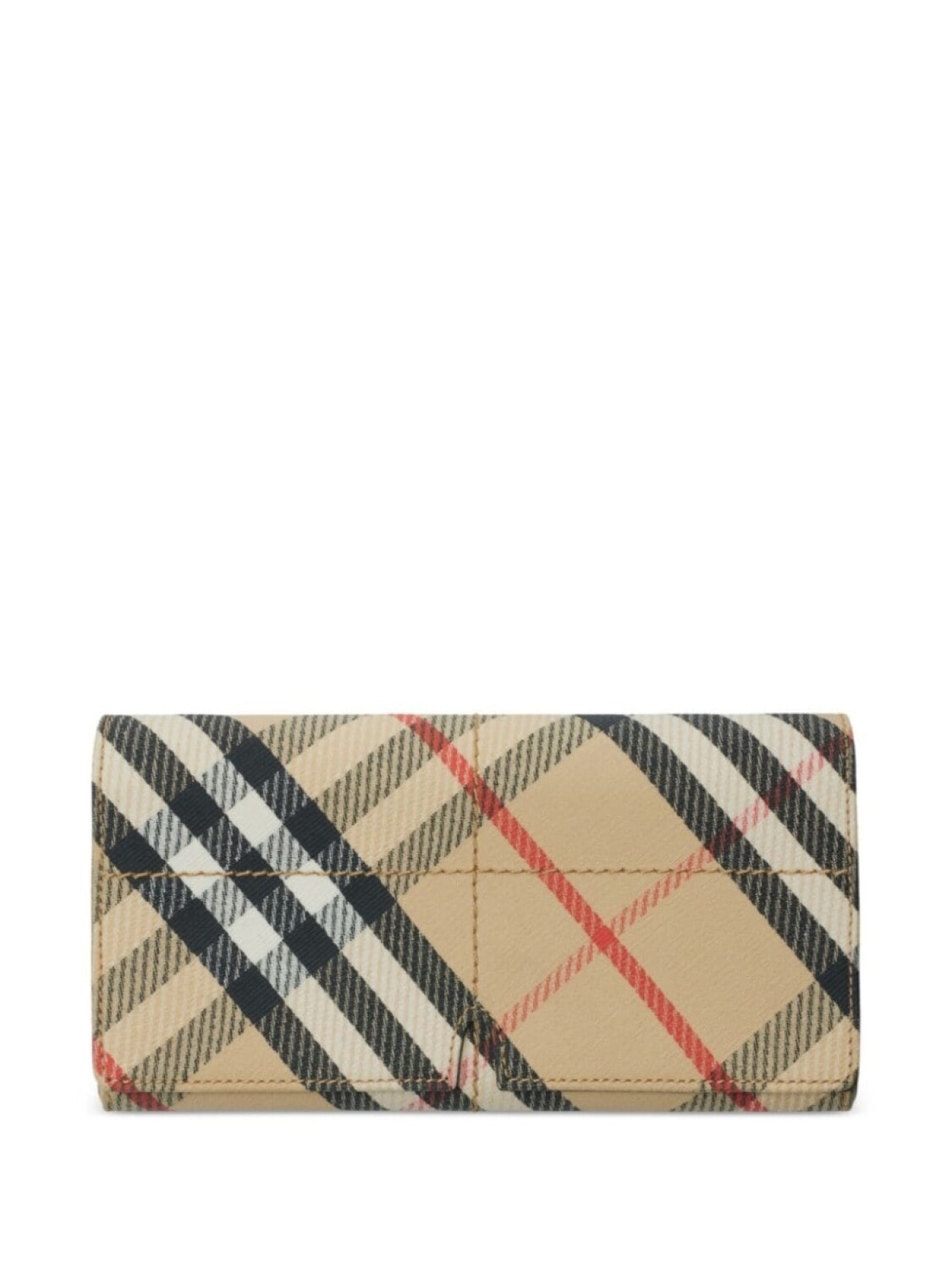 

Burberry кошелек Snip Continental, серый