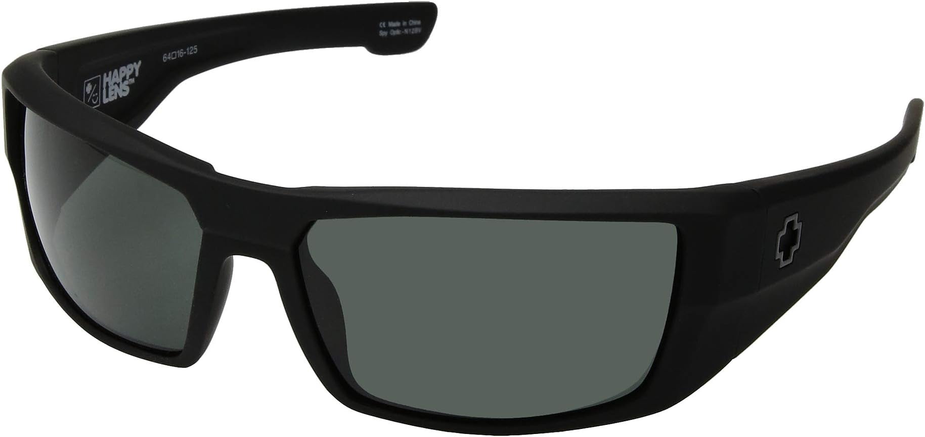 Солнцезащитные очки Dirk Spy Optic, цвет Soft Matte Black/HD Plus Gray Green солнцезащитные очки flynn spy optic цвет matte ebony ivory hd plus gray green