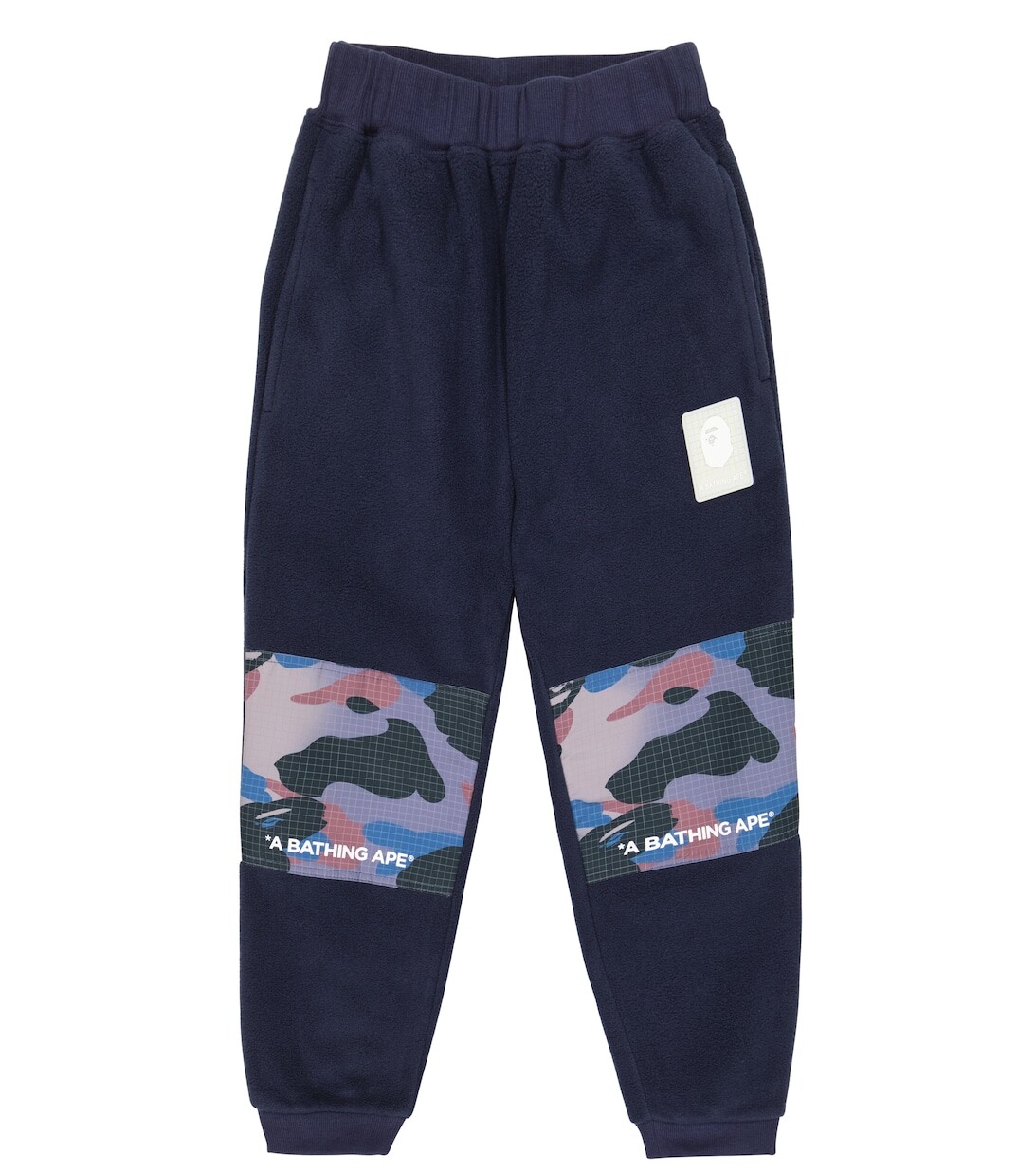 

Флисовые спортивные штаны BAPE, синий
