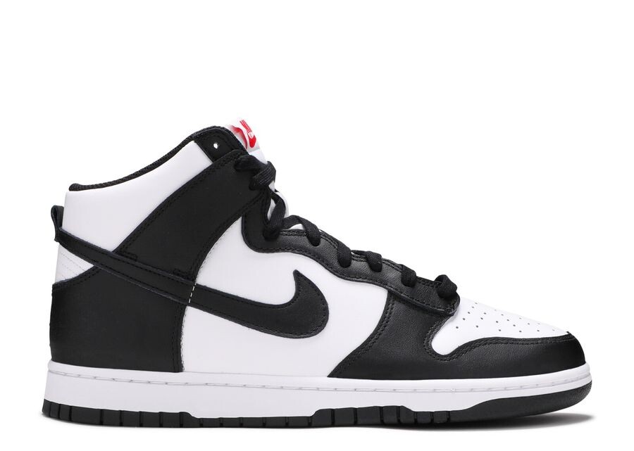 

Кроссовки Nike Dunk High 'Black White', белый