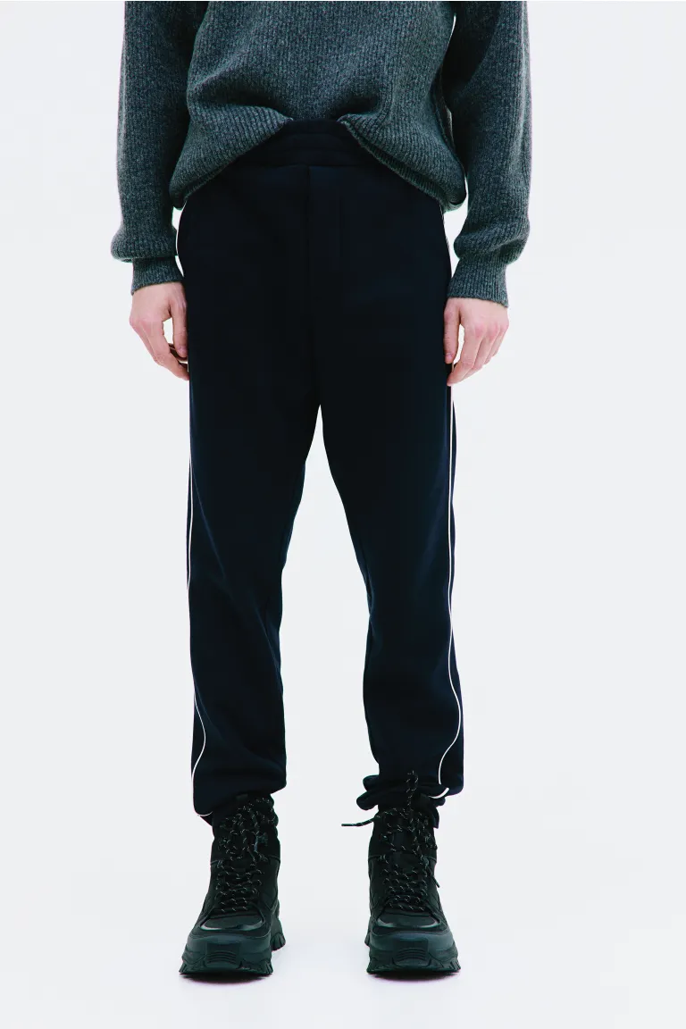 

Спортивные брюки узкого кроя H&M, черный