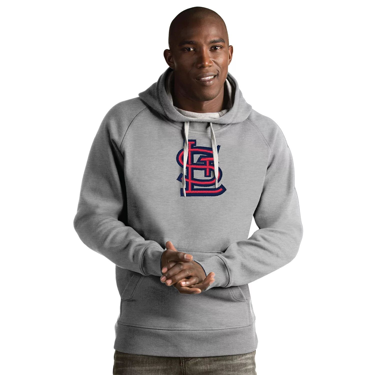 

Мужская толстовка с капюшоном Antigua St. Louis Cardinals Victory