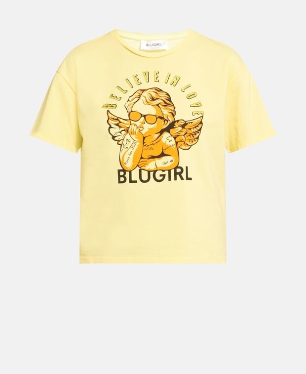 

Футболка Blugirl Blumarine, желтый