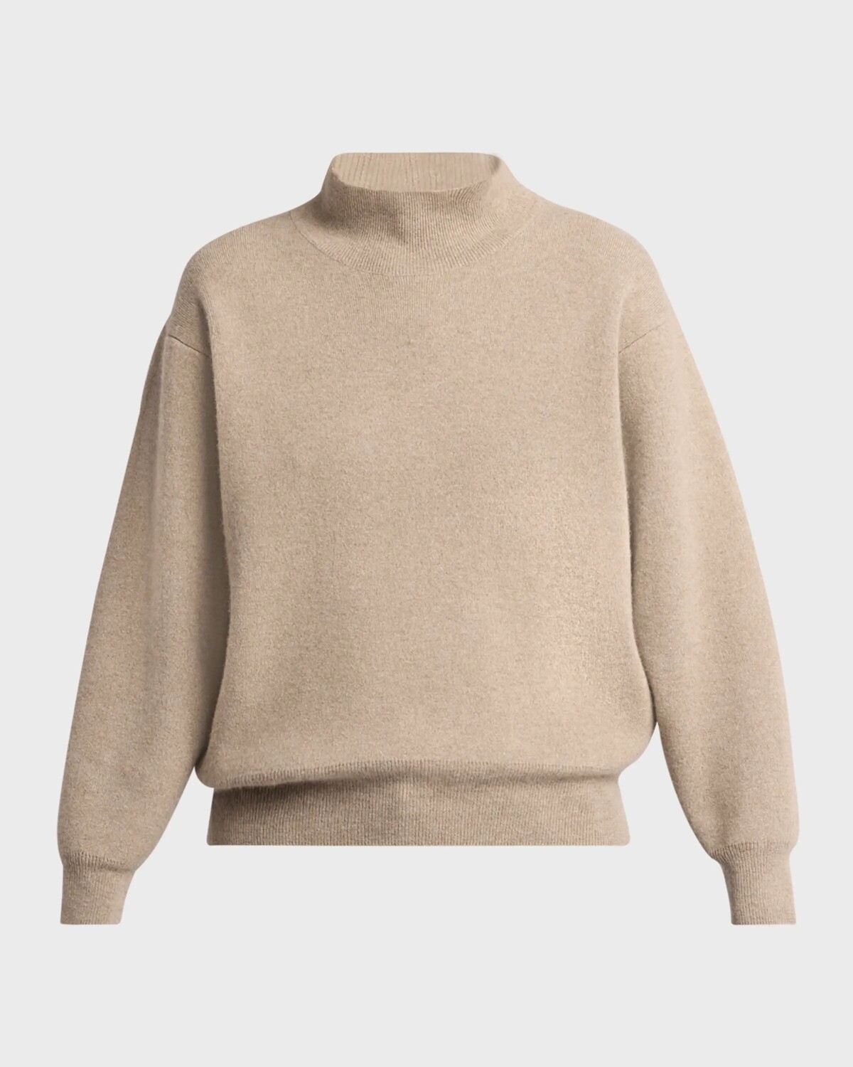 

Кашемировый свитер Hibem с воротником под горло The Row, цвет Beige Melange