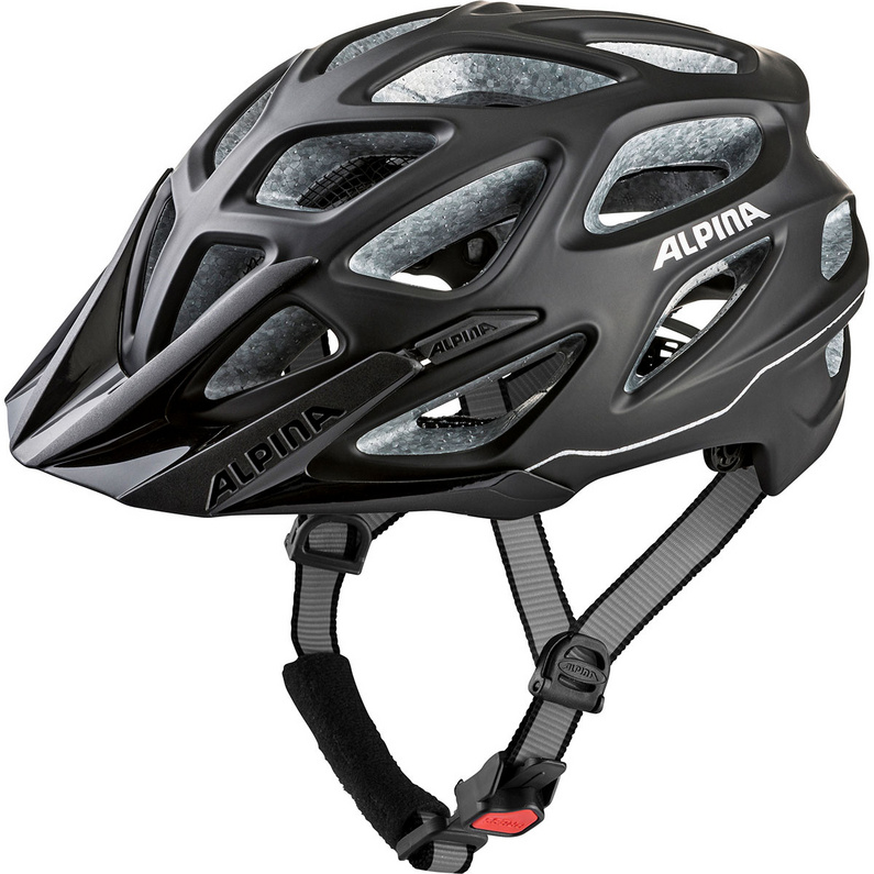 Миф 30 ЛЭ Велосипедный шлем Alpina, черный велосипедный шлем promend перезаряжаемый шлем для горного и дорожного велосипеда в металлическом корпусе спортивная безопасная шапка для му