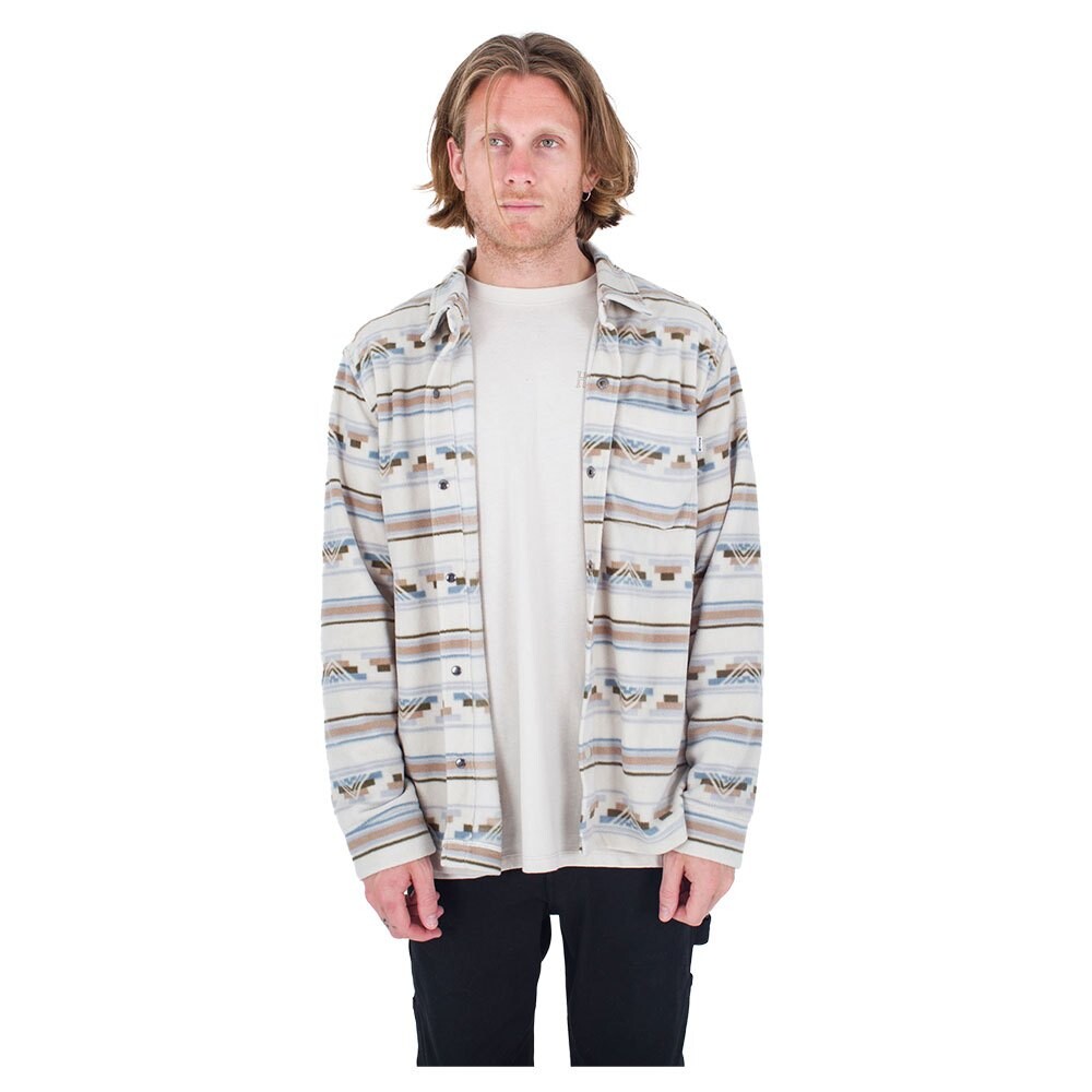 

Рубашка с длинным рукавом Hurley Santa Cruz Windchill, бежевый