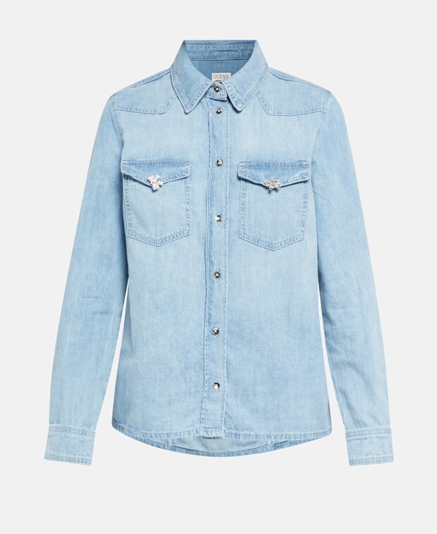 

Блузка для отдыха Guess, светло-синий