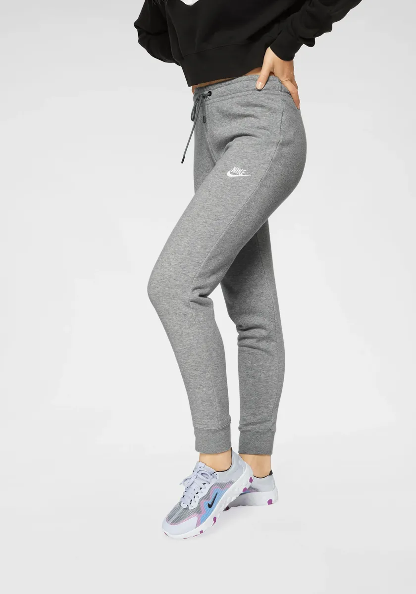 

Спортивные брюки Nike Sportswear "ESSENTIAL WOMENS MID-RISE FLEECE PANT", цвет Hellgrau-Meliert