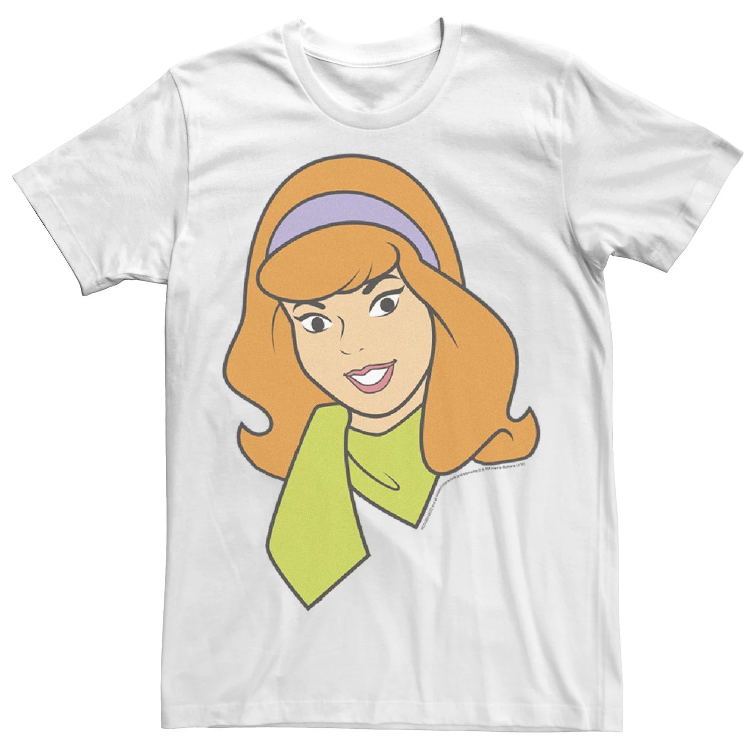 цена Мужская футболка с большим портретом Scooby Doo Daphne Licensed Character