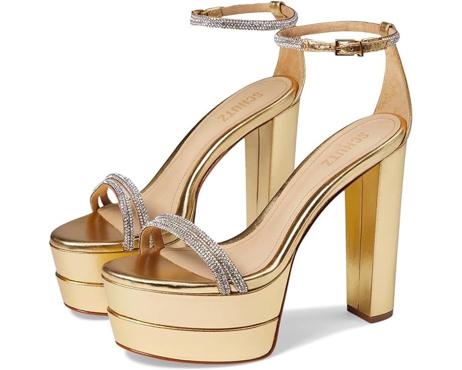

Туфли Schutz Fabienne Platform, золотой