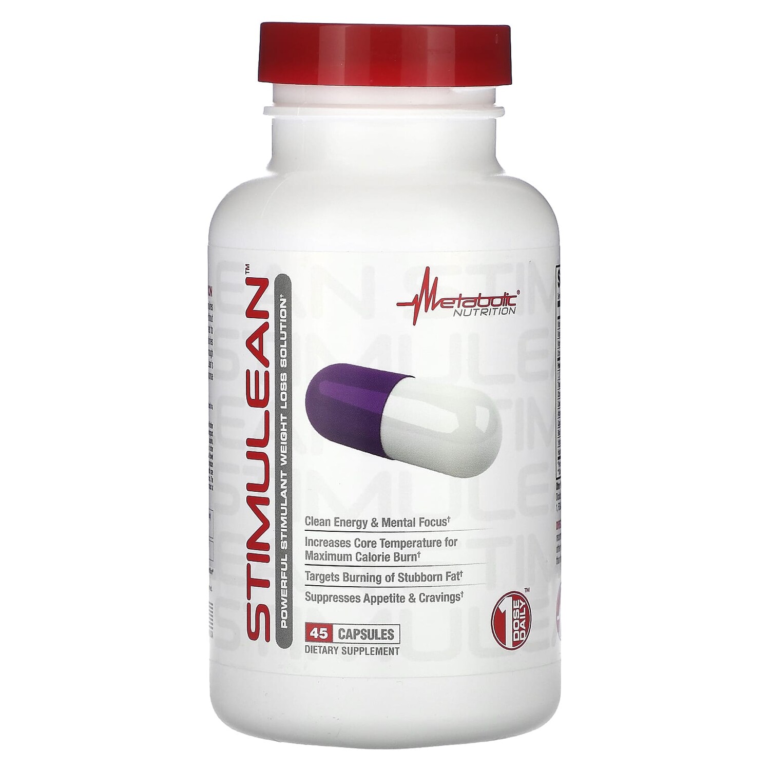 

Stimulean, 45 капсул, Metabolic Nutrition