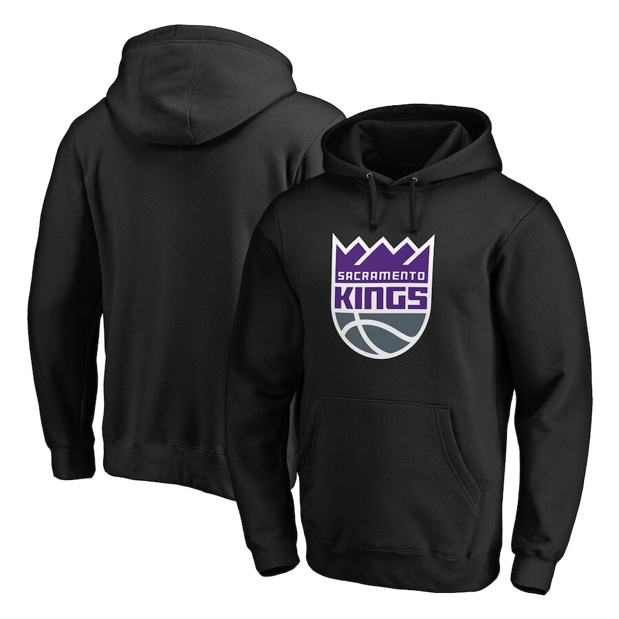 

Пуловер с капюшоном Fanatics Branded Sacramento Kings, черный