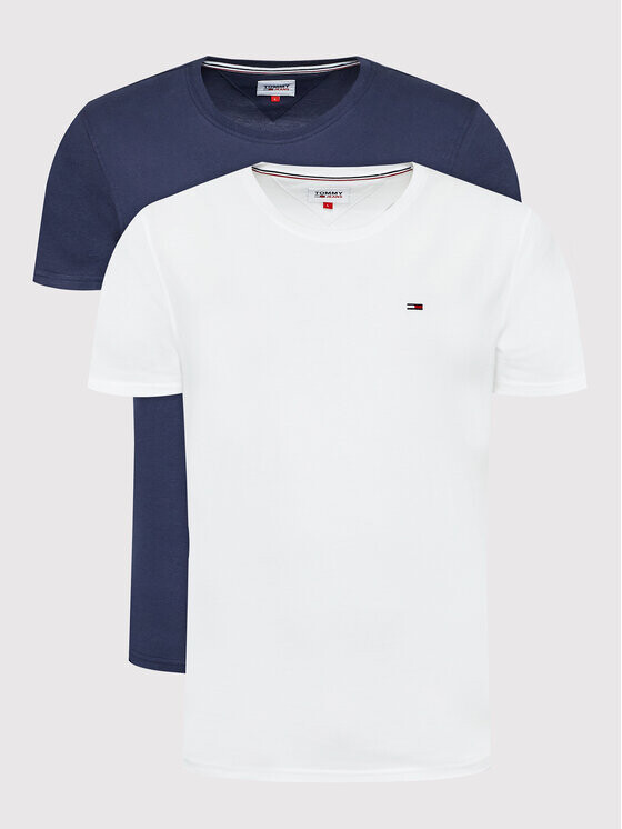 

Комплект из 2 футболок узкого кроя Tommy Jeans, мультиколор