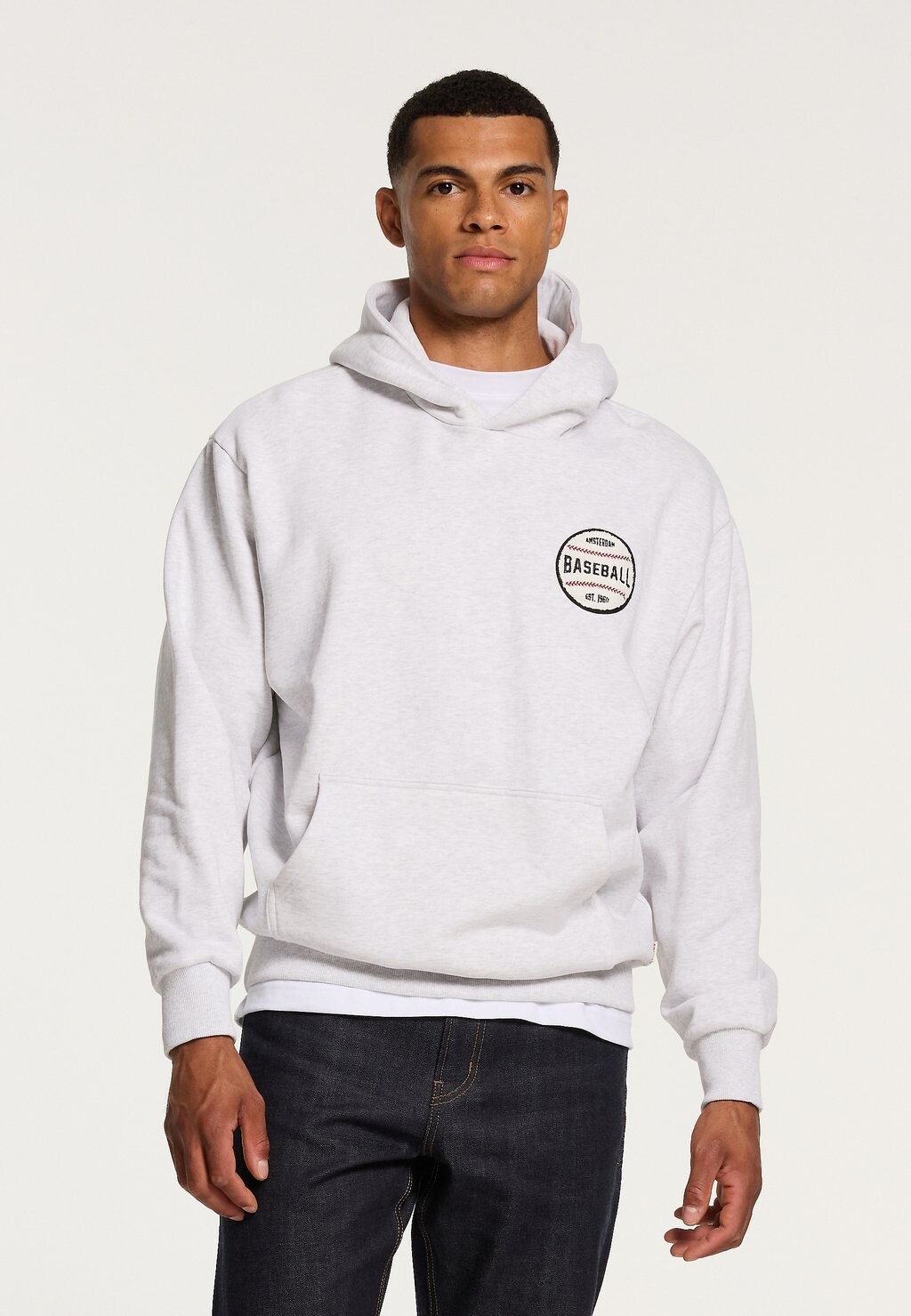 

Толстовка Baseball Shiwi, цвет grey melange