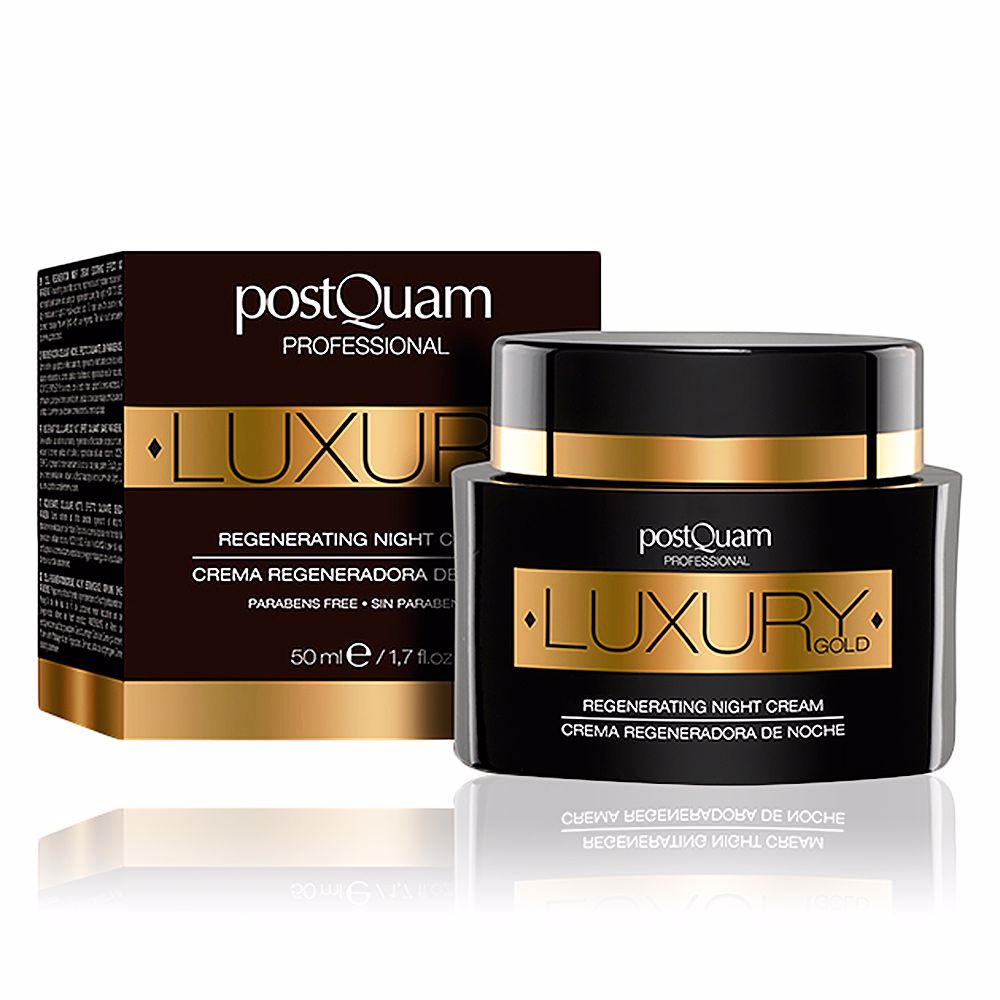 Увлажняющий крем для ухода за лицом Luxury gold regenerating night cream Postquam, 50 мл набор для ухода за кожей caviar postquam