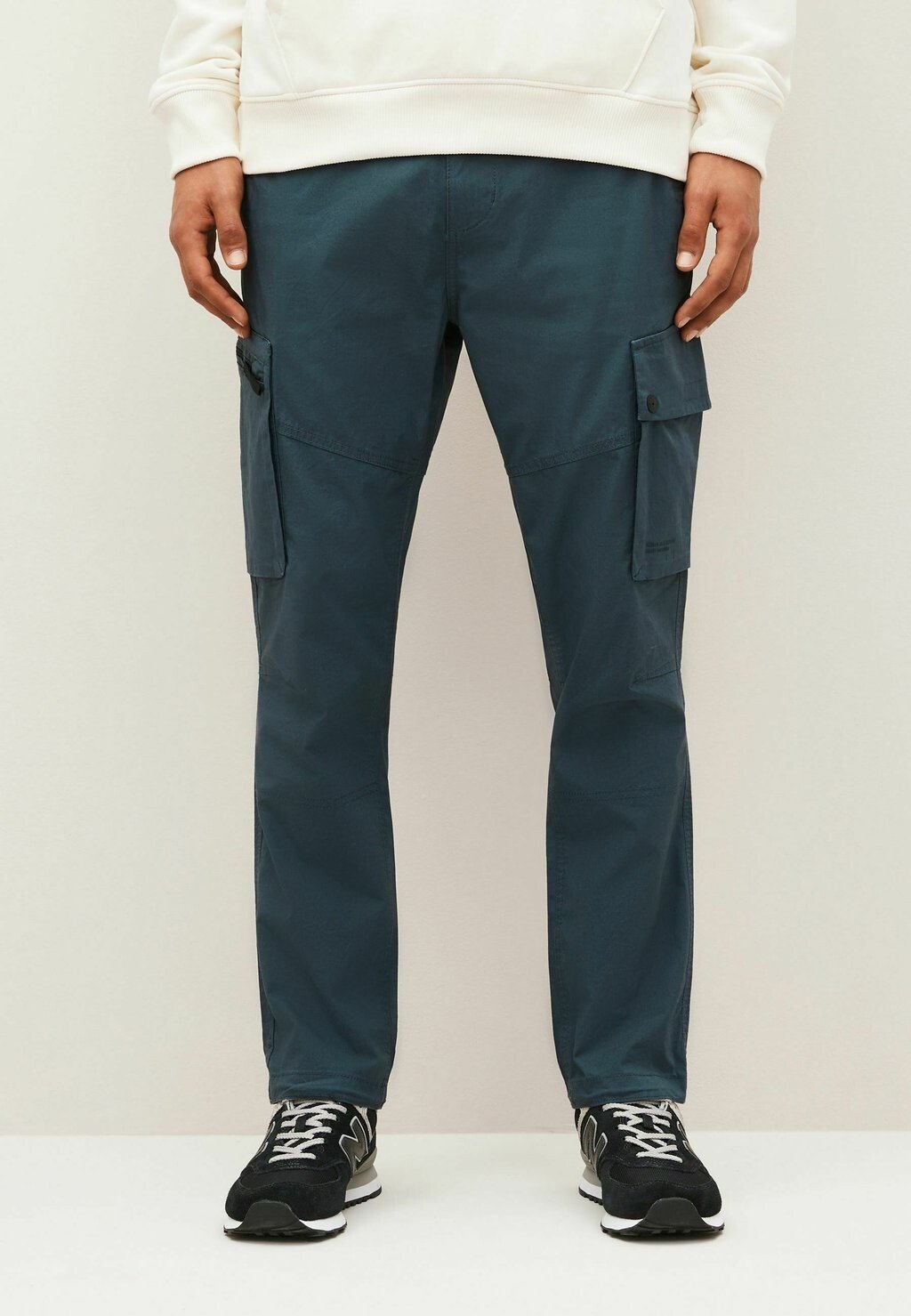 

Брюки-карго Tapered Stretch Utility Trousers Regular Fit Next, синий