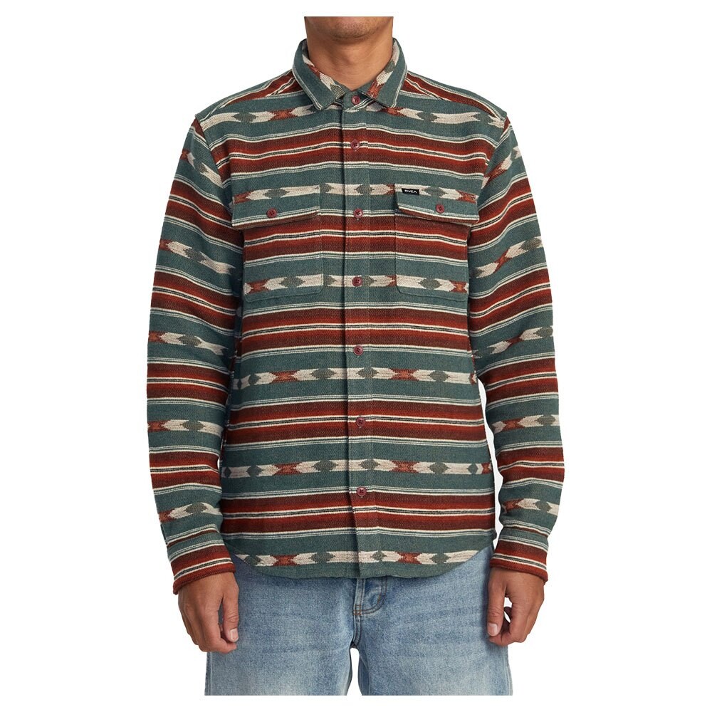 

Рубашка с длинным рукавом Rvca Blanket, разноцветный