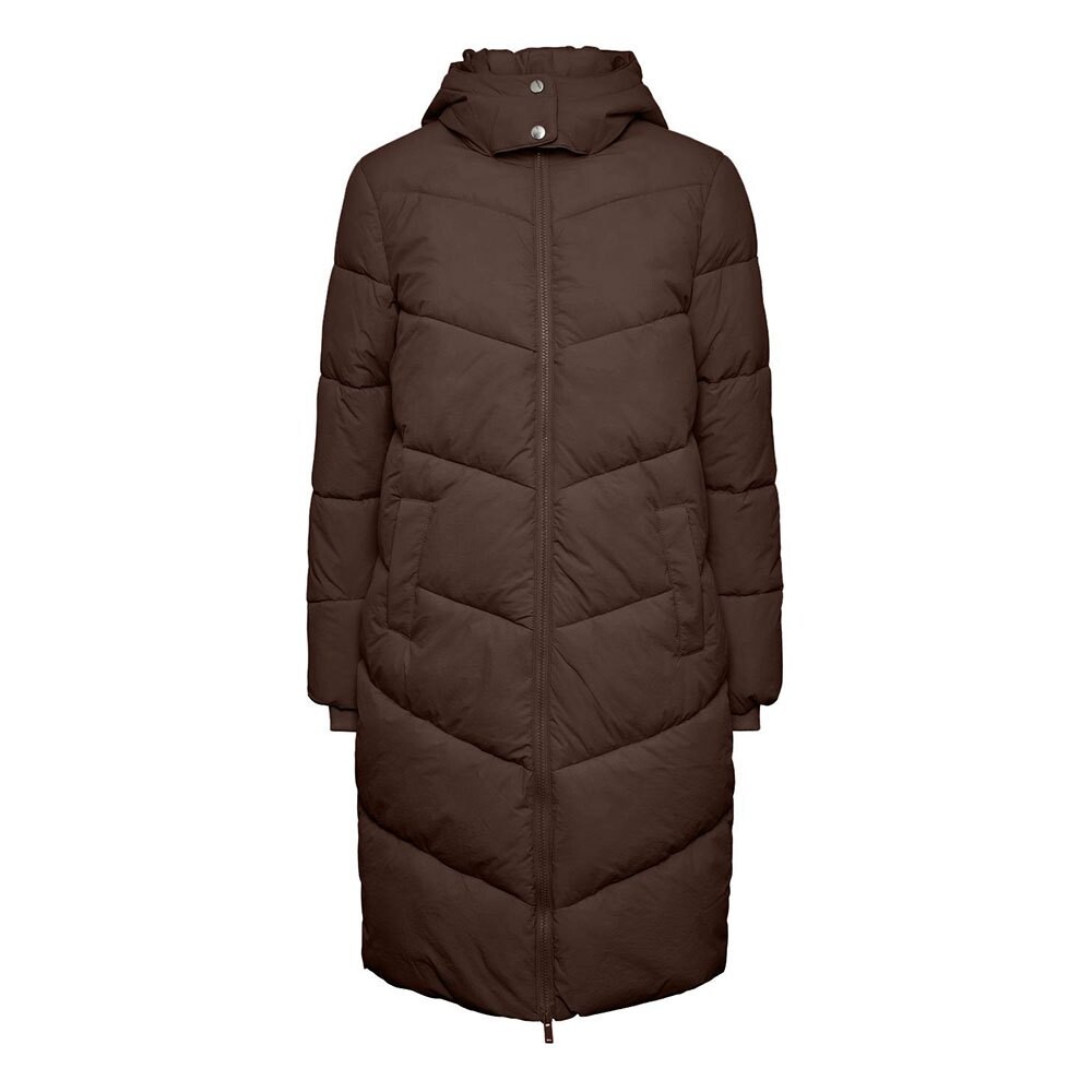 

Куртка Pieces Jamilla Long Puffer, коричневый