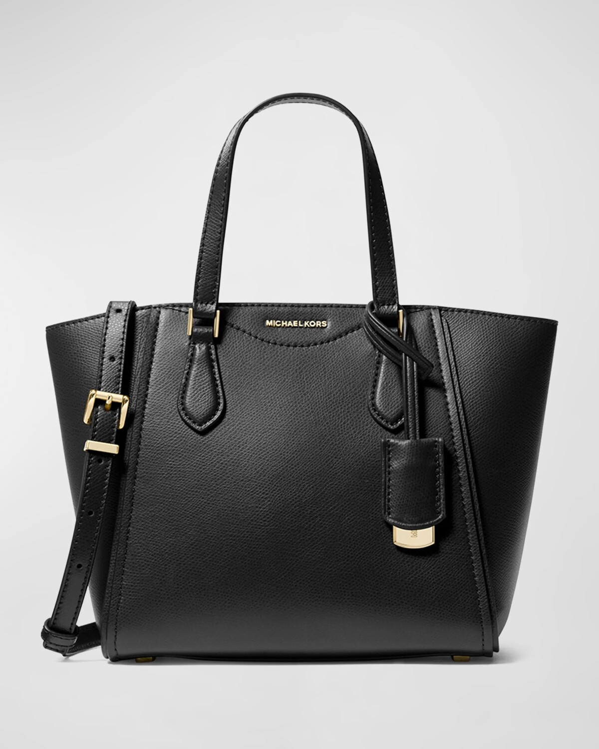 

Большая сумка через плечо Taryn из зерненой кожи Michael Michael Kors, черный