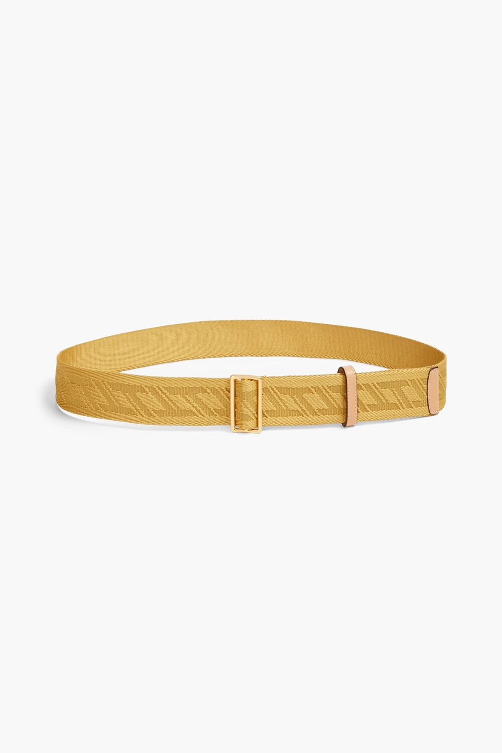 

Жаккардовый ремень Tory Burch, горчица