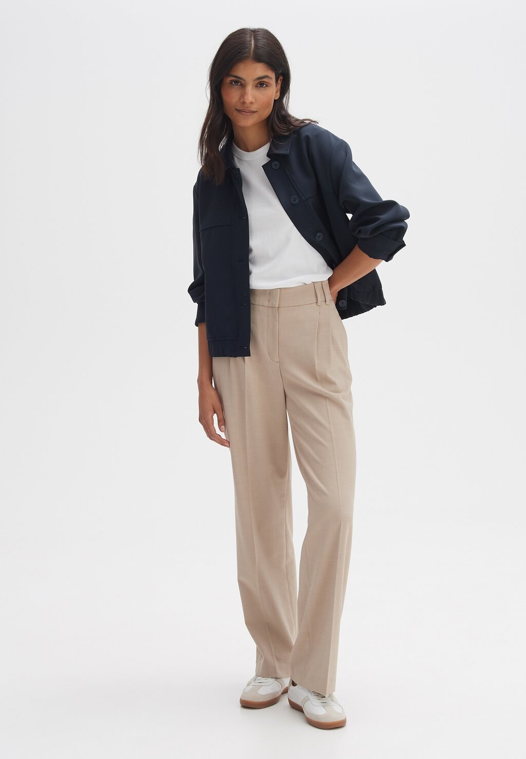 

Брюки MAIGA TWILL Opus, цвет soft oat