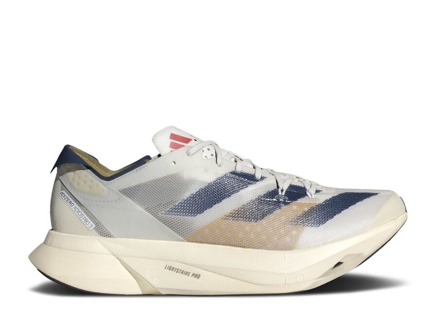 

Кроссовки adidas Adizero Adios Pro 3, цвет White Dark Blue