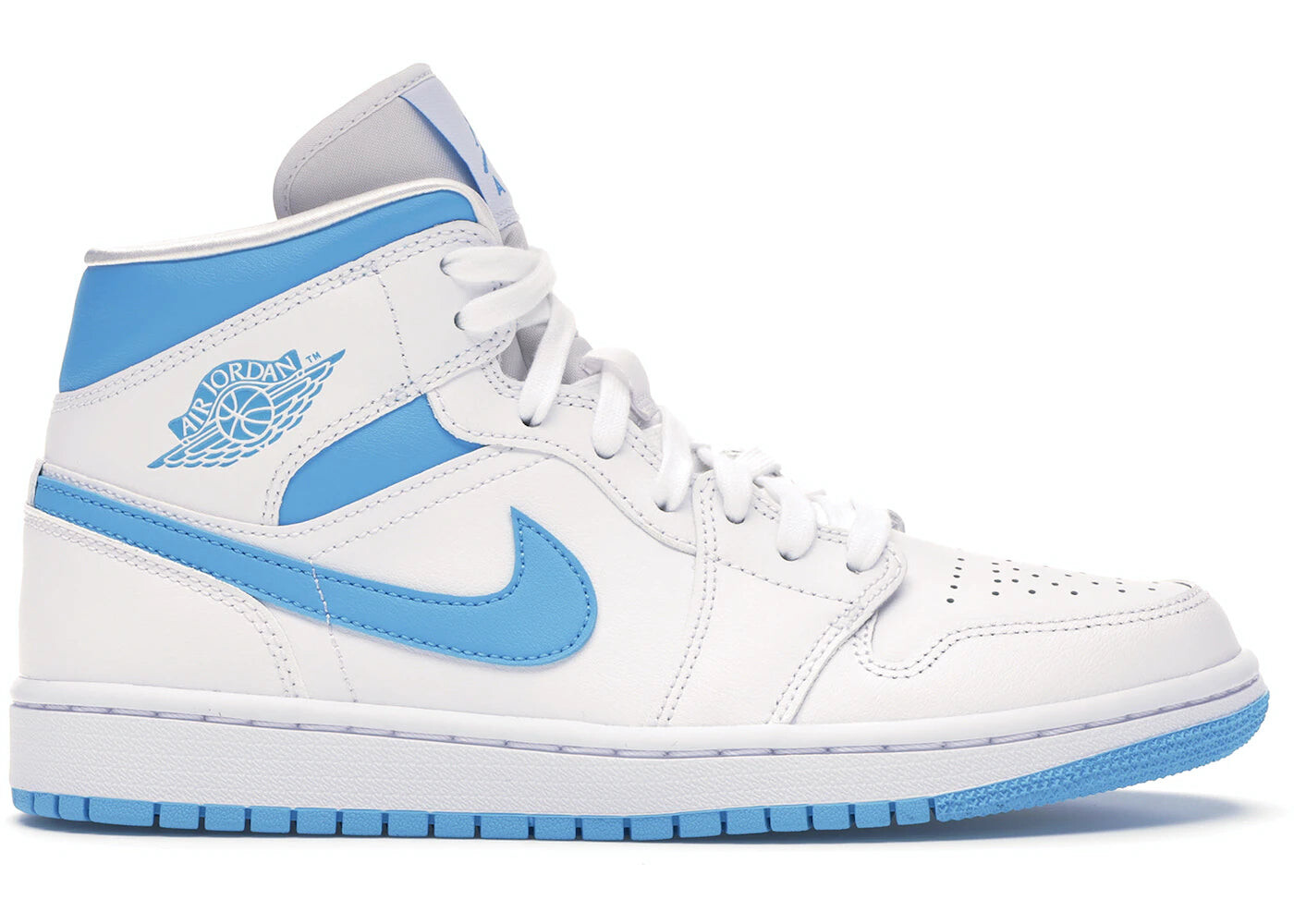 

Кроссовки Jordan 1 Мид UNC