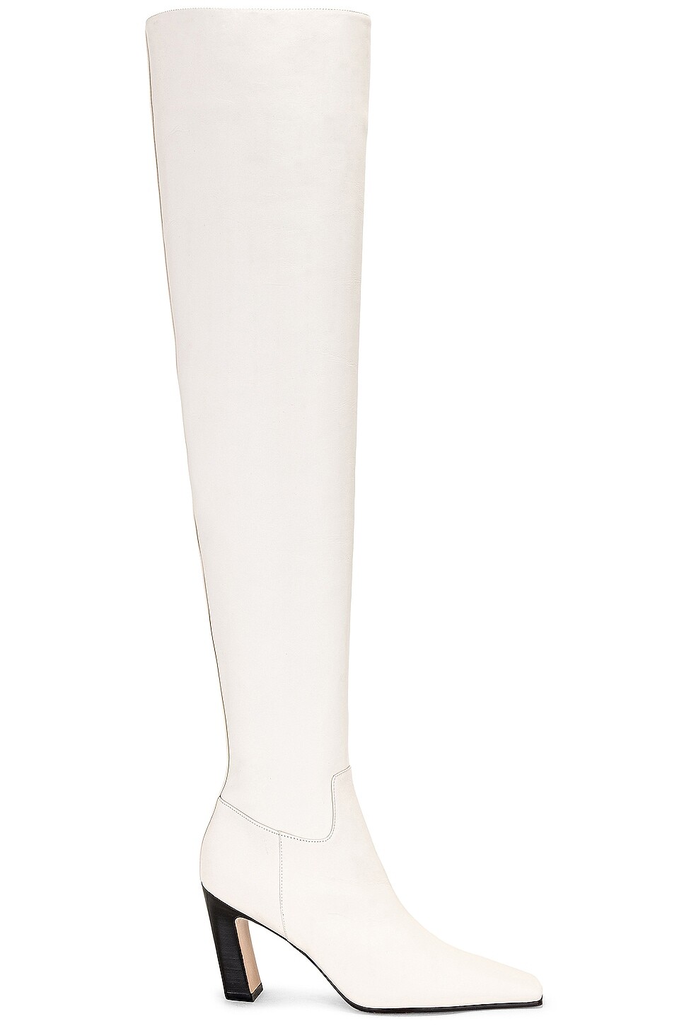 

Ботинки Khaite Marfa Classic Over The Knee Heel, белый
