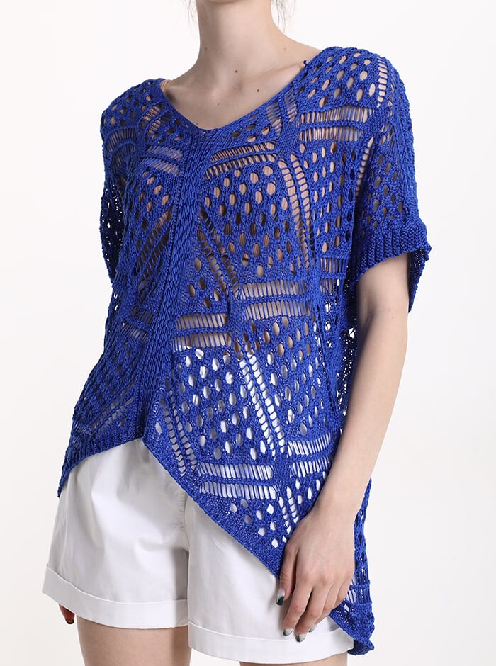 

Хлопковое прикрытие, цвет Electric blue