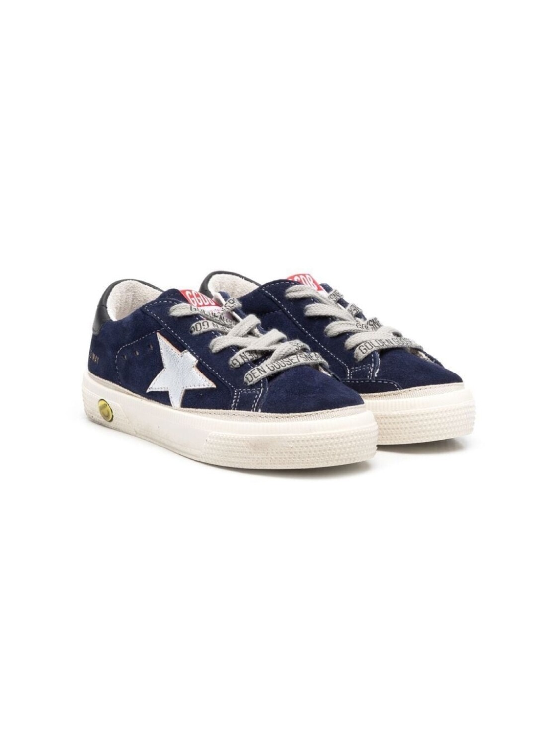 

Golden Goose Kids кеды Superstar, синий