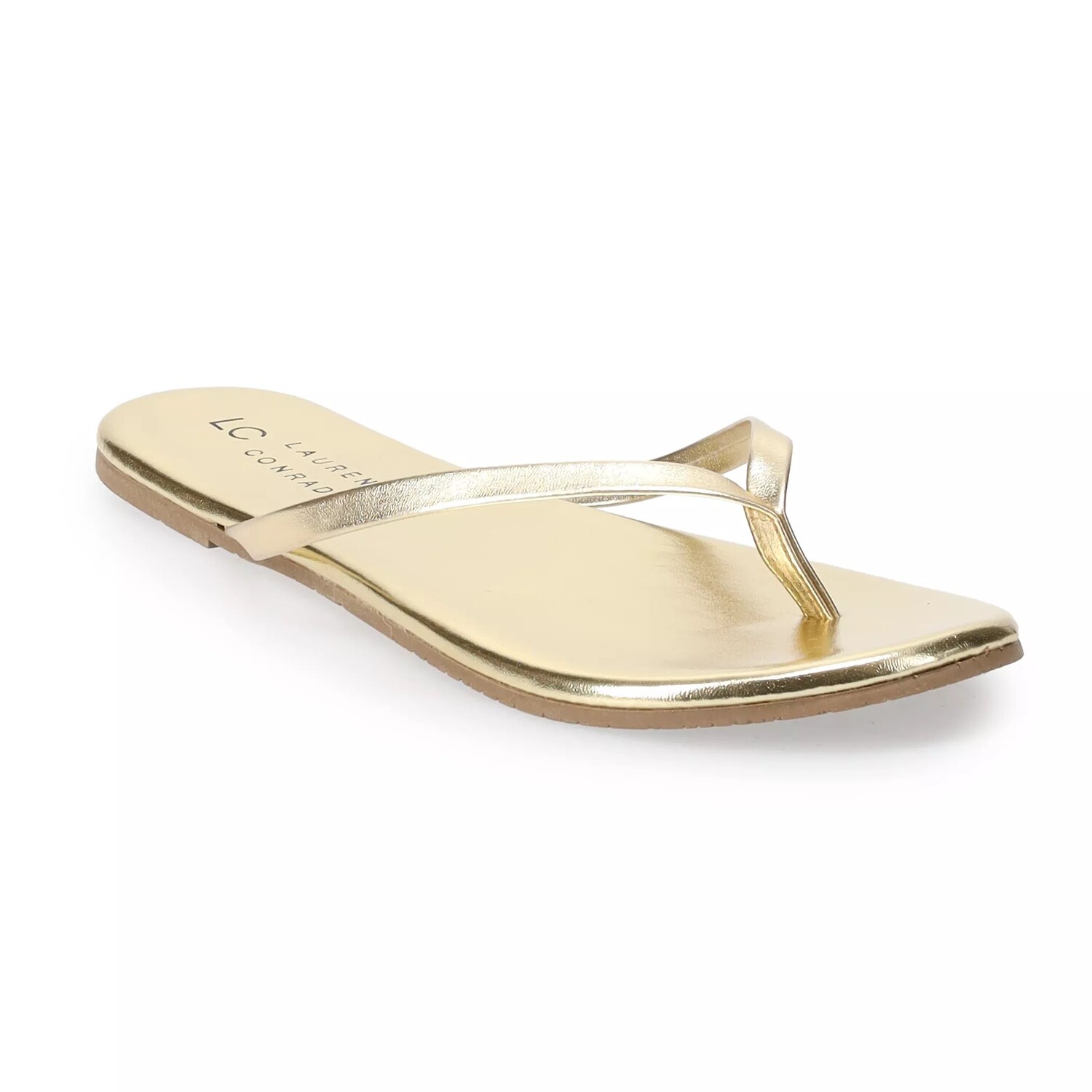 

Женские шлепанцы LC Lauren Conrad Honey 2 LC Lauren Conrad, золотой