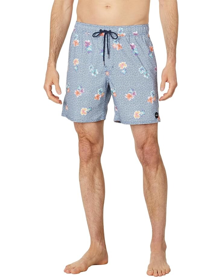 

Шорты RVCA Barnes 17" Elastic Shorts, синий