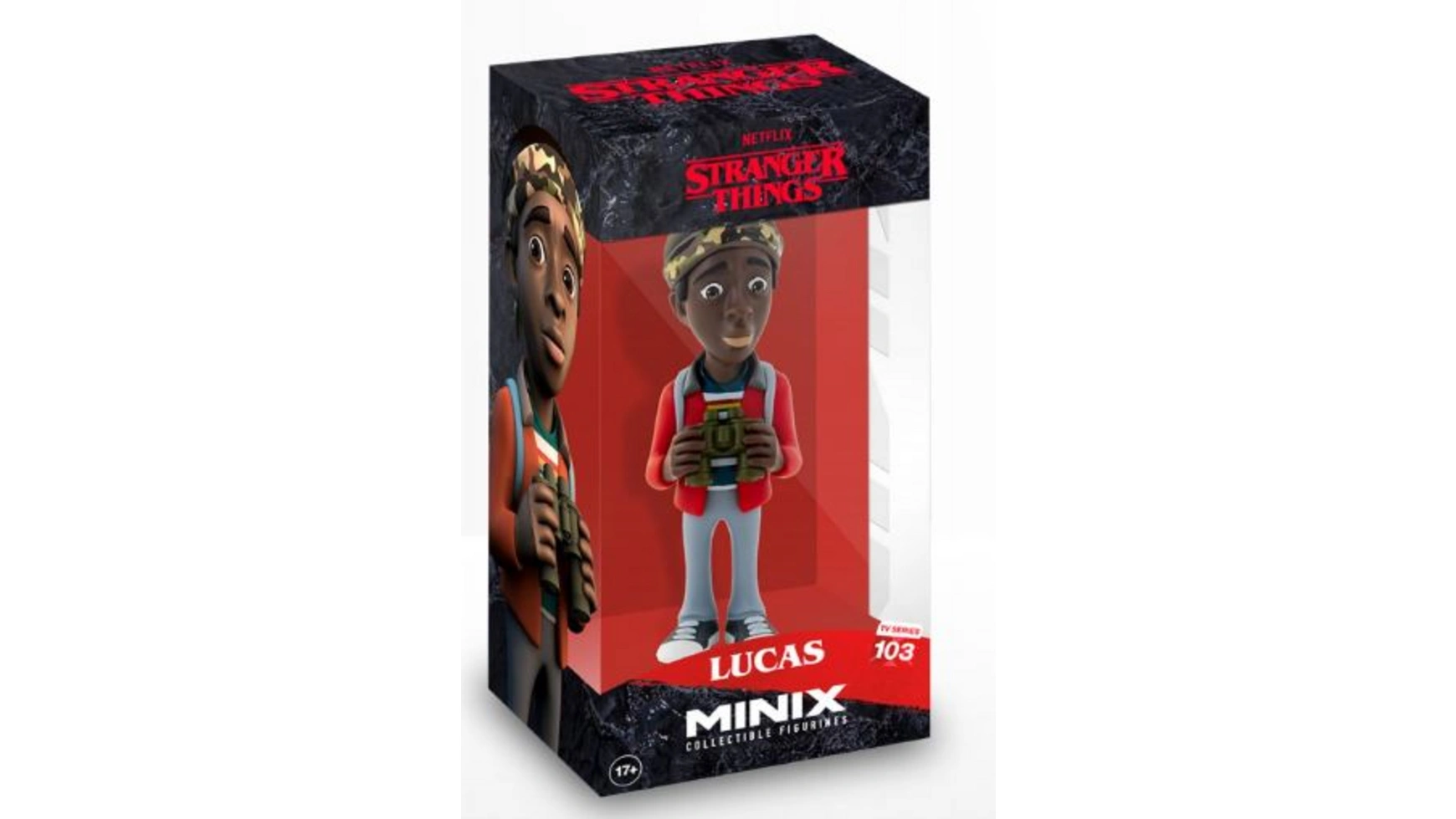 Minix Stranger Things фигурка Лукаса 12 см цена и фото